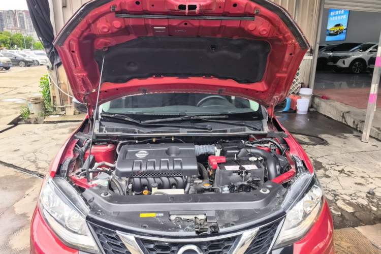 Used Nissan Tiida 2021 1.6L CVT Cool Edition Engine Bay