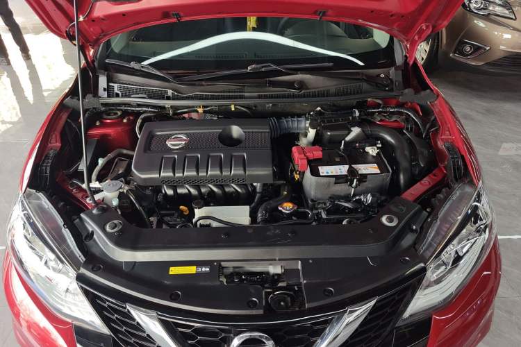 Used Nissan Tiida 2021 1.6L CVT Cool Edition Engine Bay