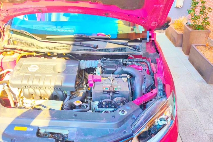 Used Nissan Tiida 2021 1.6L CVT ZhiZun Edition Engine Bay Left