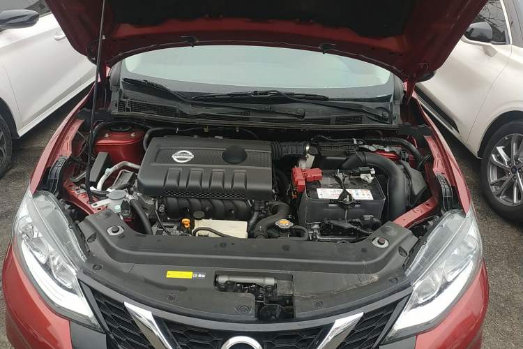 Used Nissan Tiida 2021 1.6L CVT Cool Edition Engine Bay