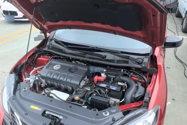 Used Nissan Tiida 2021 1.6L Manual Joyful Edition Engine Bay