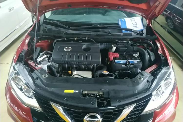 Used Nissan Tiida 2021 1.6L CVT Cool Edition Engine Bay