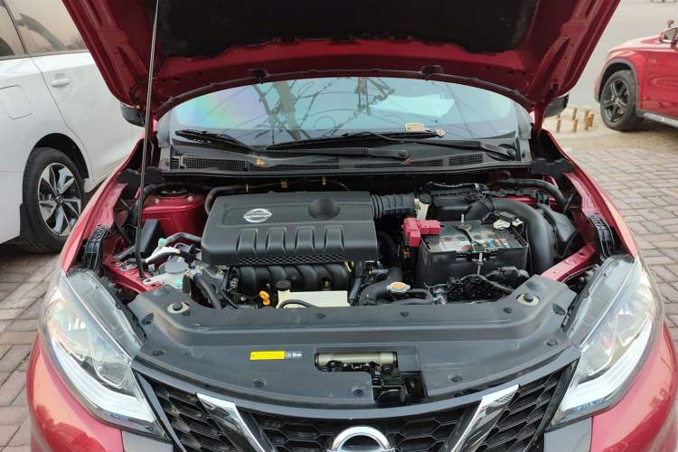 Used Nissan Tiida 2021 1.6L CVT Cool Edition Engine Bay