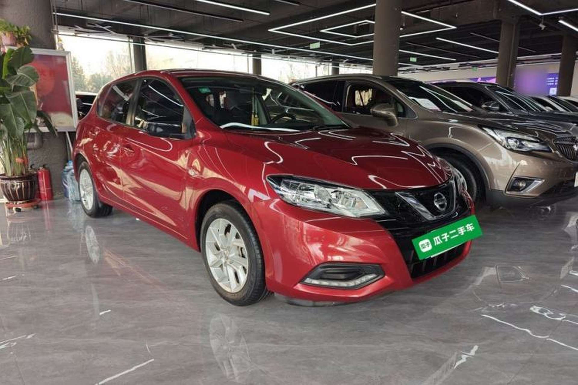Used Nissan Tiida 2021 1.6L CVT Cool Edition Front Right 45 Deg