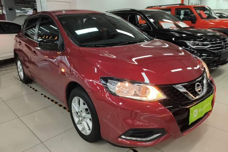 Used Nissan Tiida 2021 1.6L CVT Cool Edition Front Right 45 Deg