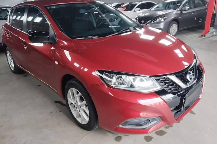 Used Nissan Tiida 2021 1.6L CVT Cool Edition Front Right 45 Deg