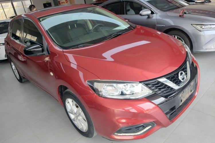 Used Nissan Tiida 2021 1.6L CVT Cool Edition Front Right 45 Deg