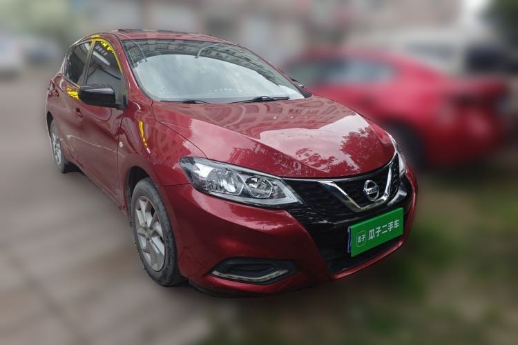 Used Nissan Tiida 2021 1.6L CVT Cool Edition Front Right 45 Deg