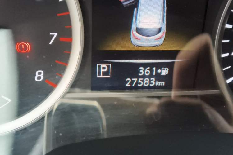 Used Nissan Tiida 2021 1.6L CVT Smart Drive Edition Odometer Close Up