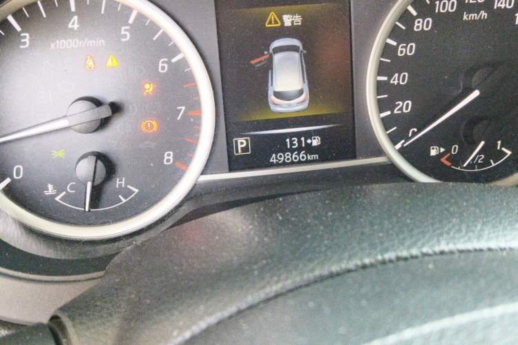 Used Nissan Tiida 2021 1.6L CVT Smart Drive Edition Odometer Close Up