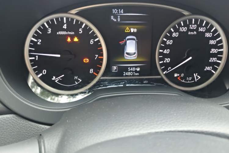 Used Nissan Tiida 2021 1.6L CVT Smart Drive Edition Odometer Close Up