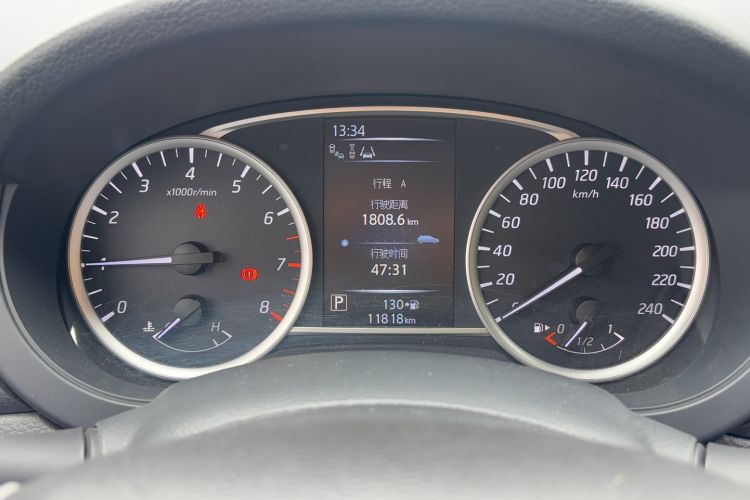 Used Nissan Tiida 2021 1.6L CVT Smart Drive Edition Odometer Close Up