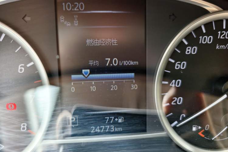 Used Nissan Tiida 2021 1.6L CVT Smart Drive Edition Odometer Close Up