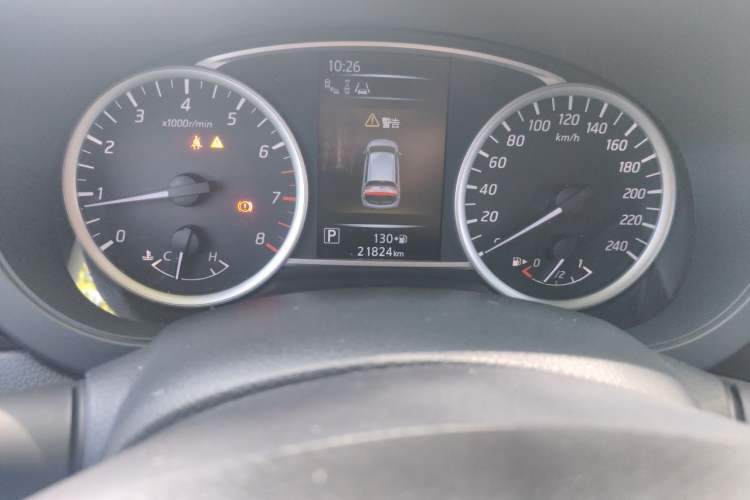 Used Nissan Tiida 2021 1.6L CVT Smart Drive Edition Odometer Close Up