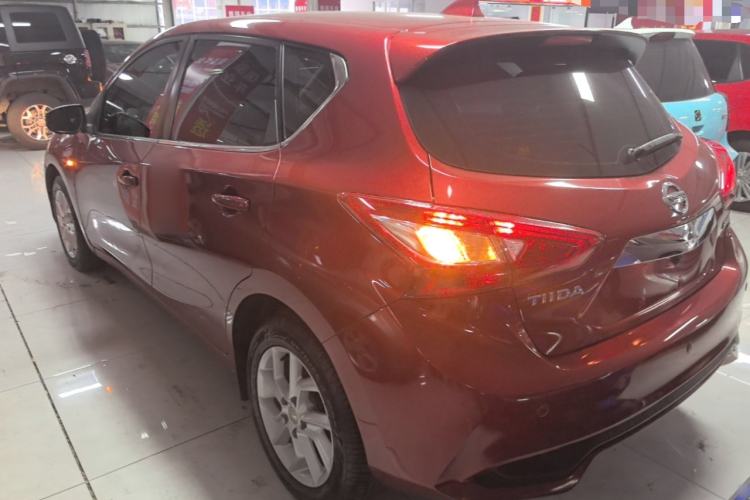 Used Nissan Tiida 2021 1.6L CVT Cool Edition Rear Left 45 Deg