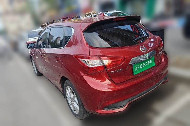 Used Nissan Tiida 2021 1.6L CVT Cool Edition Rear Left 45 Deg