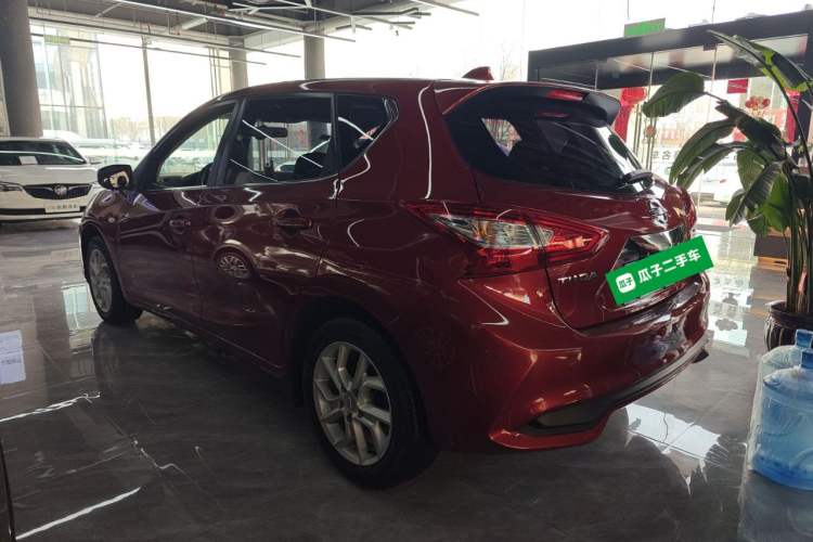 Used Nissan Tiida 2021 1.6L CVT Cool Edition Rear Left 45 Deg