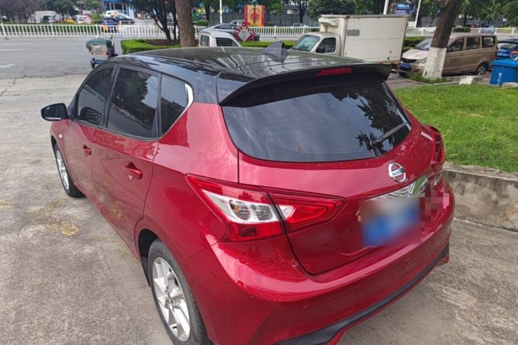 Used Nissan Tiida 2021 1.6L CVT Cool Edition Rear Left 45 Deg