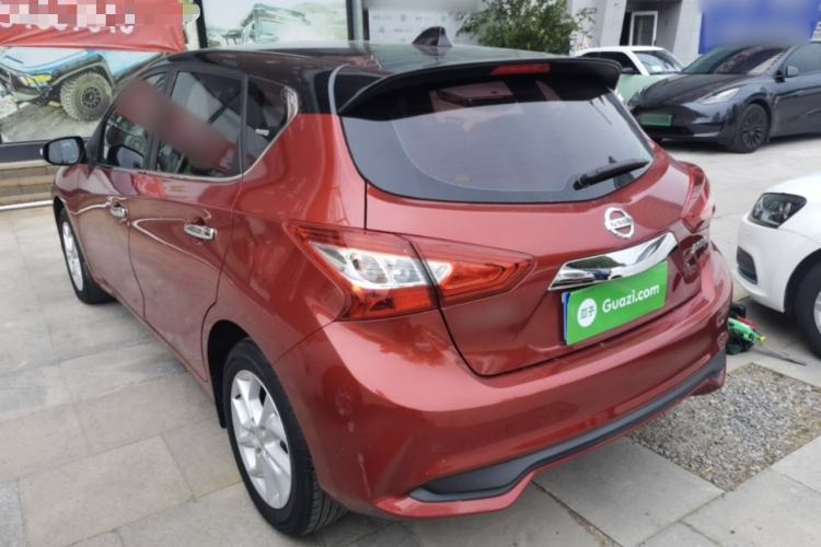 Used Nissan Tiida 2021 1.6L CVT Smart Drive Edition Rear Left 45 Deg