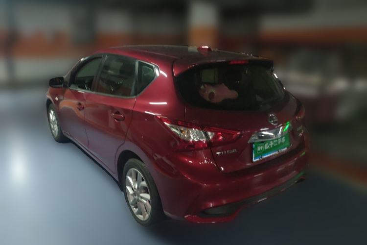 Used Nissan Tiida 2021 1.6L CVT Cool Edition Rear Left 45 Deg