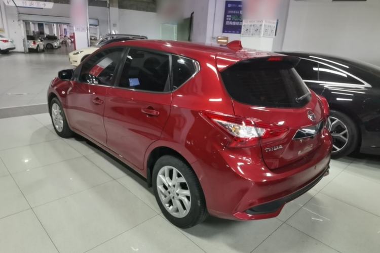 Used Nissan Tiida 2021 1.6L CVT Cool Edition Rear Left 45 Deg