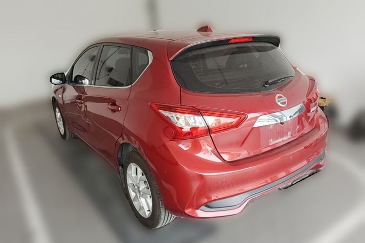 Used Nissan Tiida 2021 1.6L CVT Cool Edition Rear Left 45 Deg