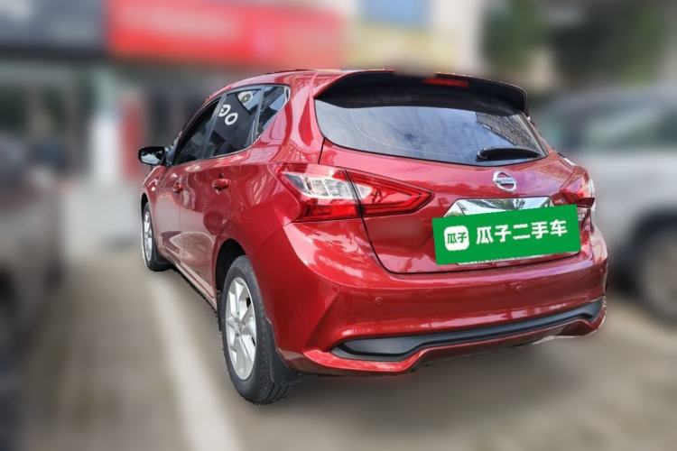 Used Nissan Tiida 2021 1.6L CVT Cool Edition Rear Left 45 Deg