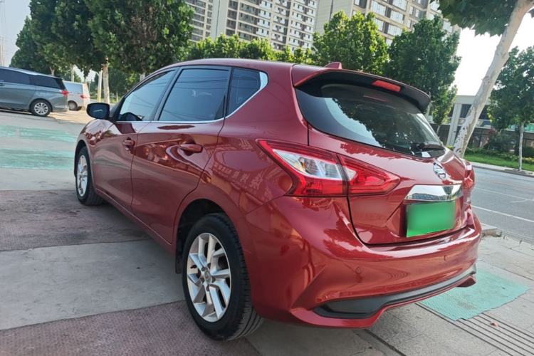 Used Nissan Tiida 2021 1.6L CVT Cool Edition Rear Left 45 Deg