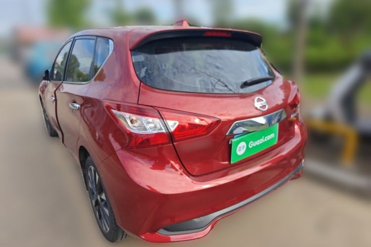 Used Nissan Tiida 2021 1.6L CVT ZhiZun Edition Rear Left 45 Deg