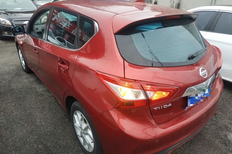 Used Nissan Tiida 2021 1.6L CVT Cool Edition Rear Left 45 Deg