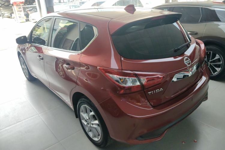 Used Nissan Tiida 2021 1.6L CVT Cool Edition Rear Left 45 Deg