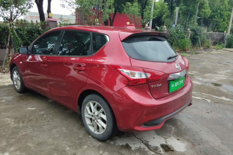 Used Nissan Tiida 2021 1.6L CVT Cool Edition Rear Left 45 Deg
