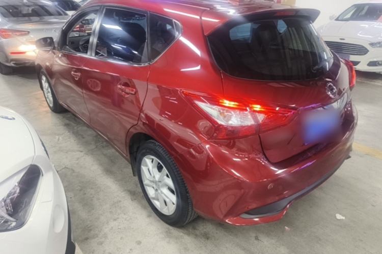 Used Nissan Tiida 2021 1.6L CVT Cool Edition Rear Left 45 Deg