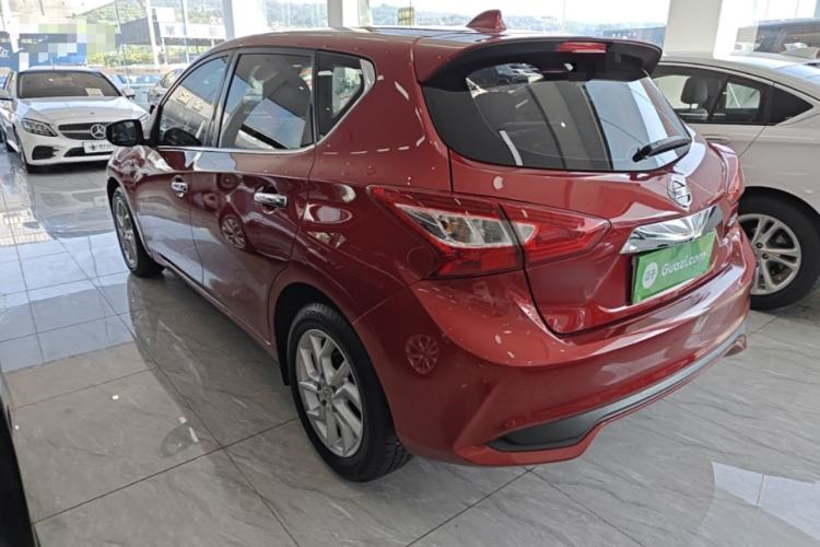 Used Nissan Tiida 2021 1.6L CVT Smart Drive Edition Rear Left 45 Deg