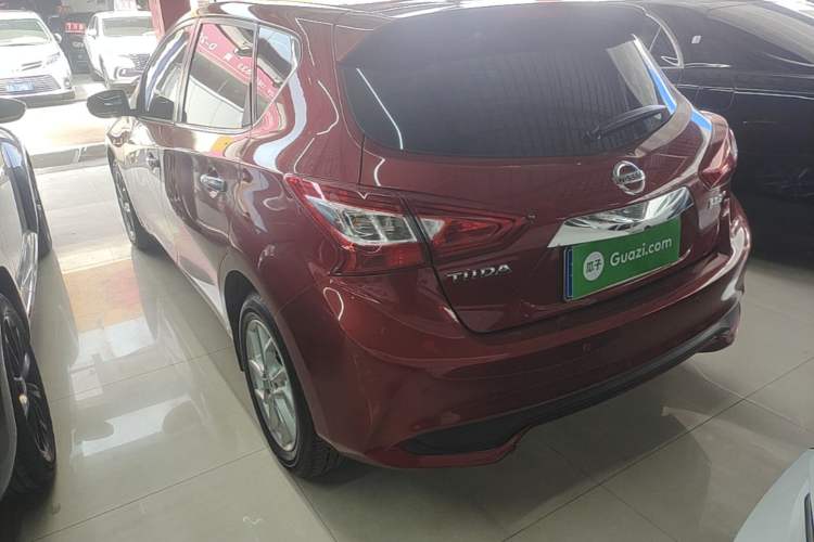Used Nissan Tiida 2021 1.6L CVT Smart Drive Edition Rear Left 45 Deg