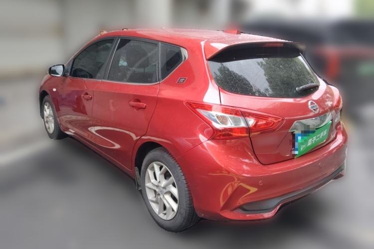 Used Nissan Tiida 2021 1.6L CVT Cool Edition Rear Left 45 Deg