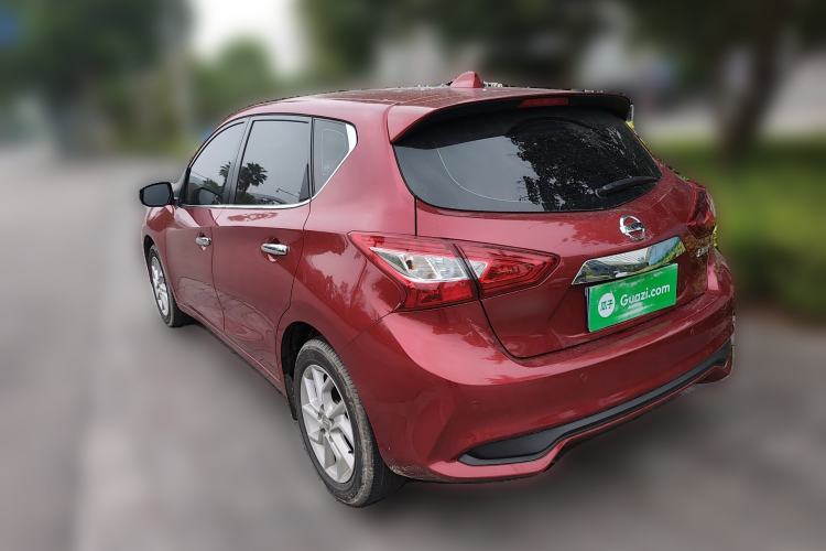 Used Nissan Tiida 2021 1.6L CVT Smart Drive Edition Rear Left 45 Deg