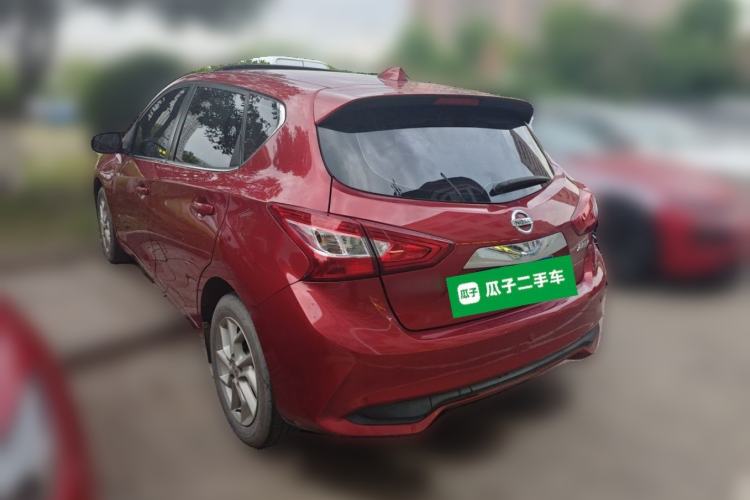 Used Nissan Tiida 2021 1.6L CVT Cool Edition Rear Left 45 Deg