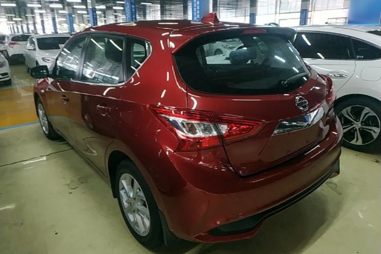 Used Nissan Tiida 2021 1.6L CVT Cool Edition Rear Left 45 Deg