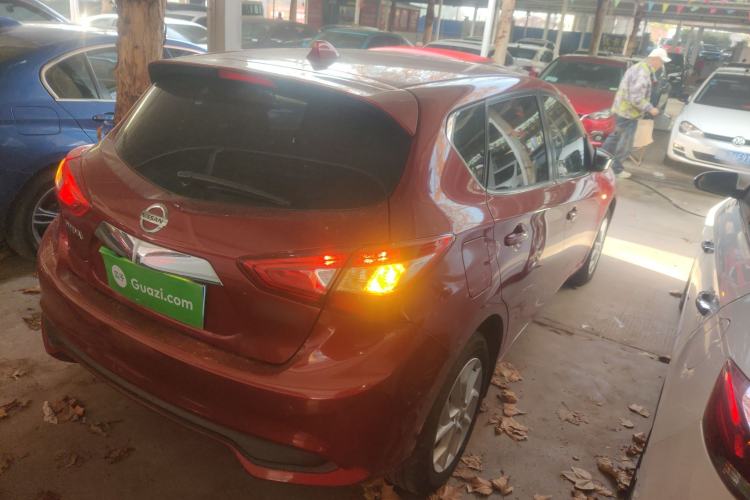 Used Nissan Tiida 2021 1.6L CVT Cool Edition Rear Right 45 Deg