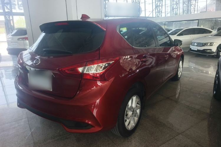 Used Nissan Tiida 2021 1.6L CVT Cool Edition Rear Right 45 Deg