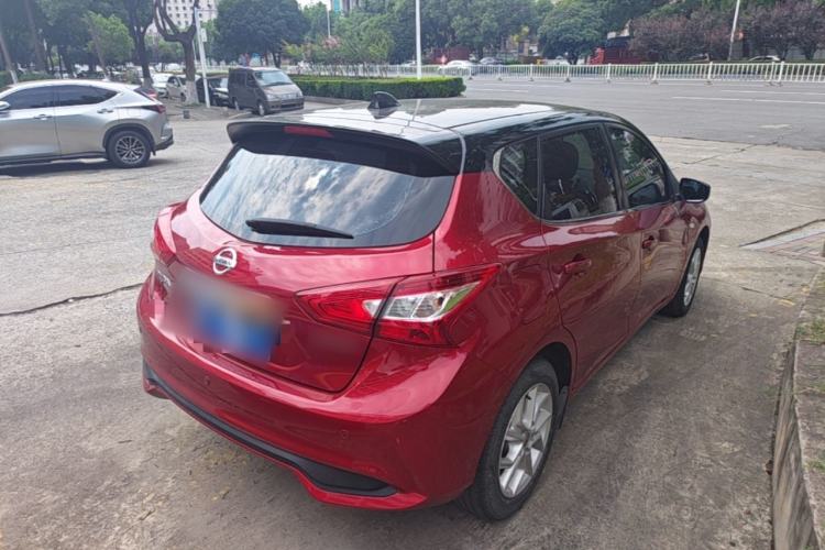 Used Nissan Tiida 2021 1.6L CVT Cool Edition Rear Right 45 Deg