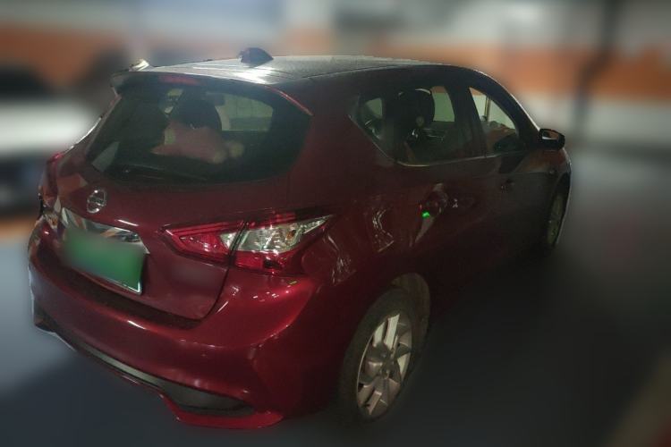 Used Nissan Tiida 2021 1.6L CVT Cool Edition Rear Right 45 Deg