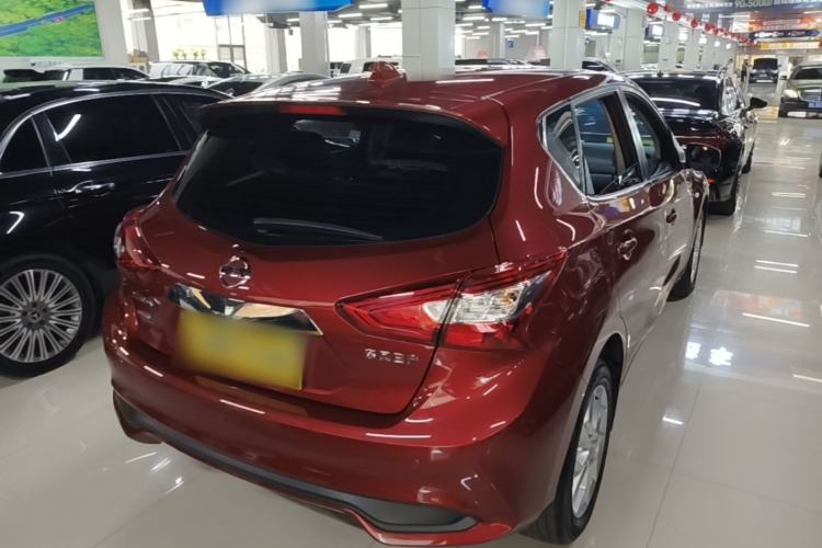 Used Nissan Tiida 2021 1.6L CVT Cool Edition Rear Right 45 Deg