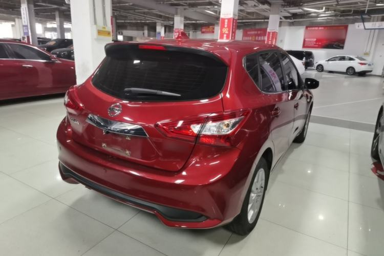 Used Nissan Tiida 2021 1.6L CVT Cool Edition Rear Right 45 Deg