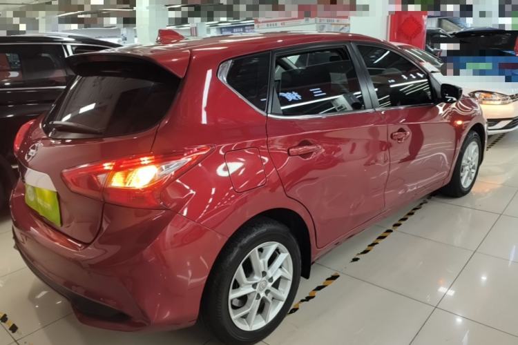 Used Nissan Tiida 2021 1.6L CVT Cool Edition Rear Right 45 Deg