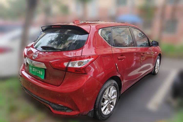 Used Nissan Tiida 2021 1.6L CVT Cool Edition Rear Right 45 Deg