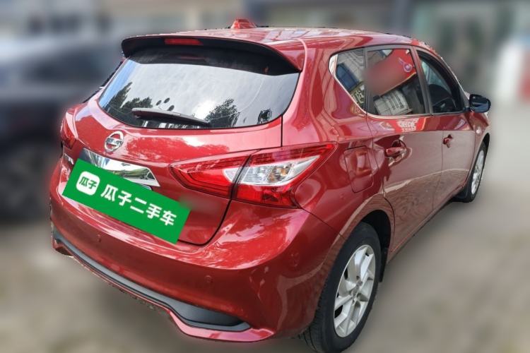 Used Nissan Tiida 2021 1.6L CVT Cool Edition Rear Right 45 Deg