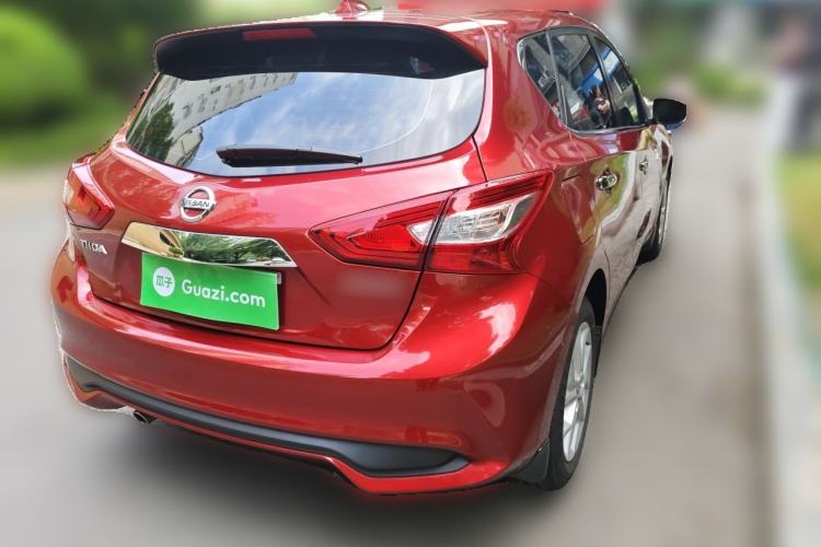 Used Nissan Tiida 2021 1.6L CVT Smart Drive Edition Rear Right 45 Deg
