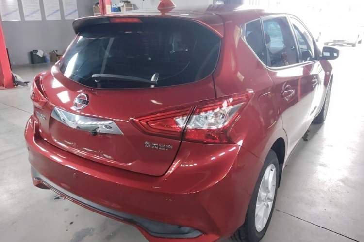 Used Nissan Tiida 2021 1.6L CVT Cool Edition Rear Right 45 Deg